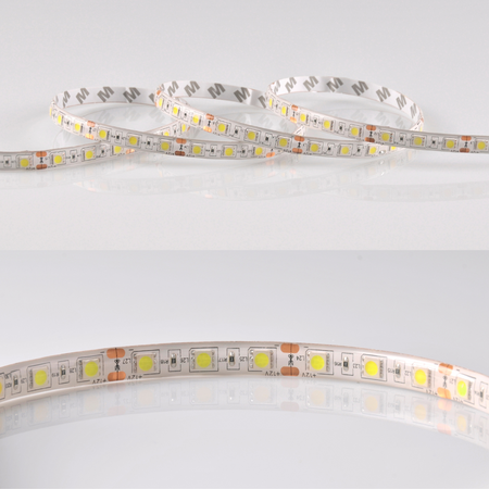 Taśma Pasek LED 28W 2750lm 6500K Zimna 120° Biała IP65 Ściemnialna 12V Sanico Goldlux