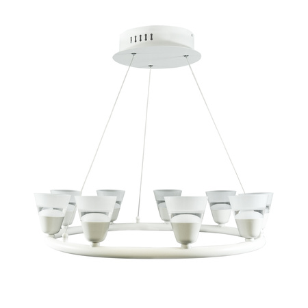 Modna LAMPA wisząca, SUFITOWA, LED IL MIO BELL 9x5W 3000K GOLDLUX (Polux)