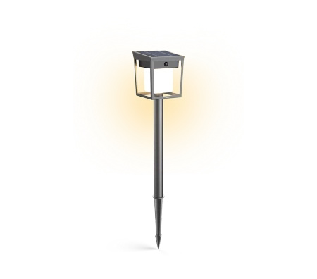 Lampa Ogrodowa Solarna Zewnętrzna SŁUPEK Wbijana 69cm LED 1.5W 250lm 3000K IP44 z Czujnikiem Ruchu i Zmierzchu Blaise Ultra Efficient Philips