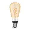 Żarówka LED Edison E27 ST72 7W 2100K Ciepła Filament PHILIPS HUE White Bluetooth Zigbee