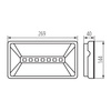 Lampa Znak Awaryjny LED 2W = 6.5W 204lm 5000K Zimny Natynkowa Biała IP65 ONTEC Kanlux