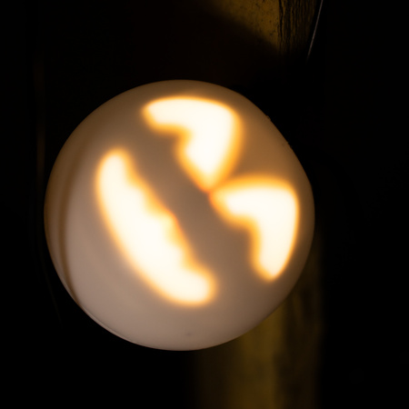 Girlanda świąteczna 8x LED bateryjna dekoracyjna bałwanki duszki 4,33m grająca biała +USB C