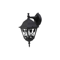 Lampa Ogrodowa Zewnętrzna Kinkiet Elewacyjny LED E27 IP44 Czarny Klasyczny Haga Rabalux