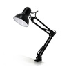 Lampka Biurkowa Oprawa Stołowa Regulowana E27 Czarna Auriq Kobi