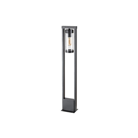 Lampa Ogrodowa Słupek Zewnętrzny Stojący E27 IP44 80cm Czarny Nowoczesny Kolta Rabalux