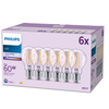 6x Żarówka LED E27 A60 7W = 60W 850lm 4000K Neutralna 300° FILAMENT EC Multipack Philips
