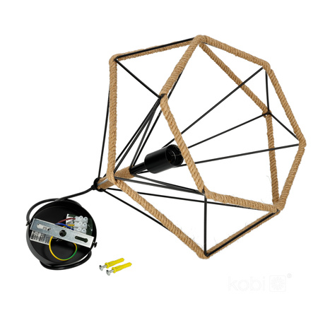 Lampa Wisząca Dekoracyjna Zwis E27 Vienna Kobi