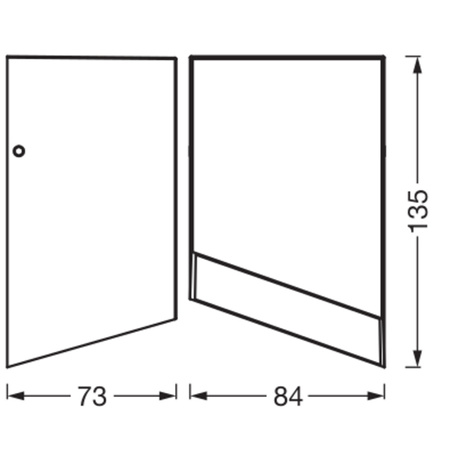 Kinkiet Ogrodowy Lampa Elewacyjna Zewnętrzna LED Szary IP54 Endura Osram