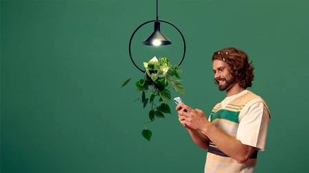 Żarówka LED E27 A60 4.3W = 60W 903lm 2700-4000K TW FILAMENT Inteligentna SMART WiFi Bluetooth Aplikacja WiZ