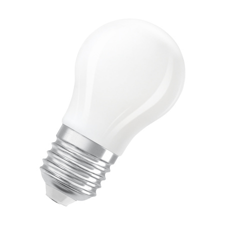 Żarówka LED P45 E27 Świeczka 3.4W = 40W 470lm 2700K Ciepła 320° Filament Ściemnialna SUPERSTAR Osram