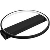 Lampa sufitowa okrągła PLAFON LED żyrandol 33W 3000K-6500K czarny + pilot
