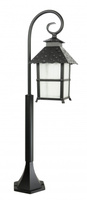 Lampa Ogrodowa Zewnętrzna Słupek LATARNIA E27 CADIZ K 5002/3/Z 86cm czarny Su-Ma