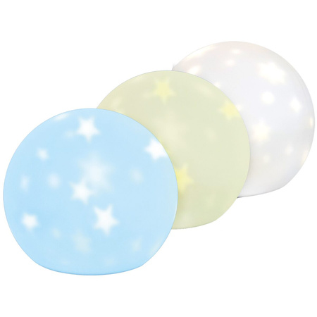 Lampka dekoracyjna nocna LED z akumulatorem Księżyc biały GOLDLUX (Polux)