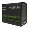 Zasilacz na Szynę DIN do Taśm LED 150W 12V 12.5A IP20 PREMIUM Ecolight