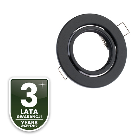 Oprawa Halogenowa Podtynkowa Ruchoma Okrągła AURELI Grafit Blacha MR16 GU10 LUMILED