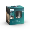 Oprawa Natynkowa Lampa Sufitowa LED 4.5W 500lm 2700K Czarna Phase Philips