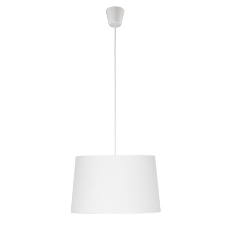 Lampa Sufitowa Wisząca MAJA WHITE Zwis Abażur Biała Klasyczna E27 1883 TK Lighting