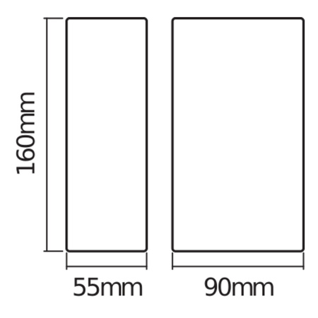 Kinkiet Ogrodowy Lampa Elewacyjna Zewnętrzna LED 12W 700lm 3000K Ciepła Brązowy IP54 Endura Osram