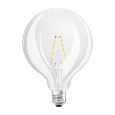 Żarówka LED E27 G125 3W = 25W 250lm 2700K Ciepła 300° Filament OSRAM STAR Retrofit