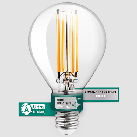 Żarówka LED E14 Kulka P45 2,2W 470lm = 40W 4000K Neutralna 360° Filament KLASA A LUMILED