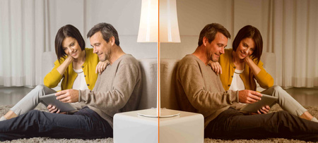 Żarówka LED KULKA FILAMENT E27 4W = 40W 2700K Ciepła Ściemnialna 3-STEP Kobi