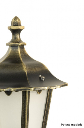 Lampa Ogrodowa Zewnętrzna Stojąca SŁUPEK Retro Midi K 5002/3/M E27 76cm Su-Ma