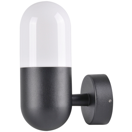 Kinkiet zewnętrzny HORTEN 1x E27 GOLDLUX (Polux) Czarny 314147