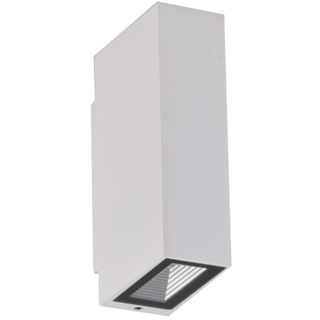 Kinkiet Elewacyjny LED Biały Góra/Dół 2x2,5W 4000K Neutralna ORLEAN GOLDLUX (Polux)