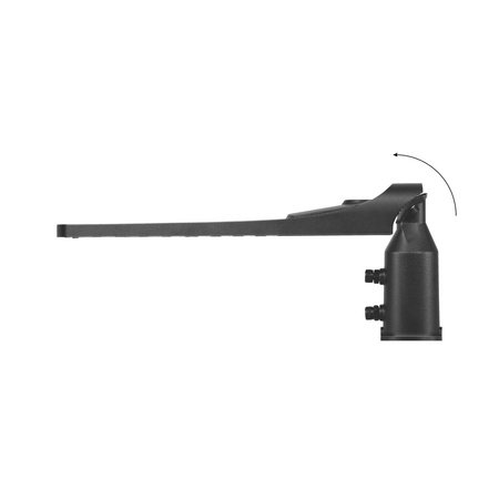 Lampa Uliczna LED 50W 5000lm 5000K Neutralna 130° 0.25A Czarna VIDEX