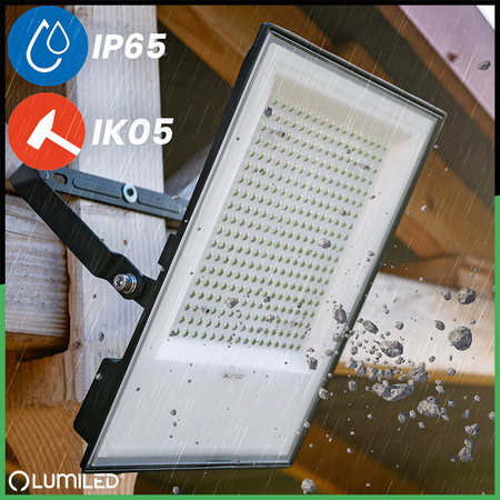Naświetlacz LED Zewnętrzny BRIGHT Wodoodporny 200W 22000lm 4000K LUMILED