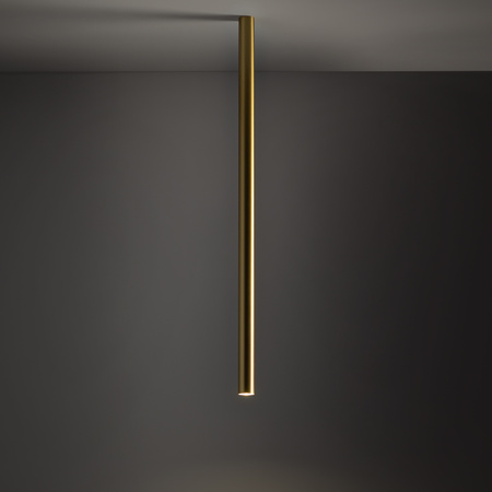 Oprawa Natynkowa Sufitowa GU10 SPOT TUBA Złota FOURTY L 10894 Nowodvorski