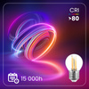 Żarówka LED E27 Kulka P45 4W = 40W 470lm 3000K Ciepła 360° FILAMENT LUMILED
