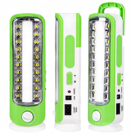 Lampa LED Warsztatowa Regulowana 4W 320lm 6500K Zimna Zielony Biały Masterled