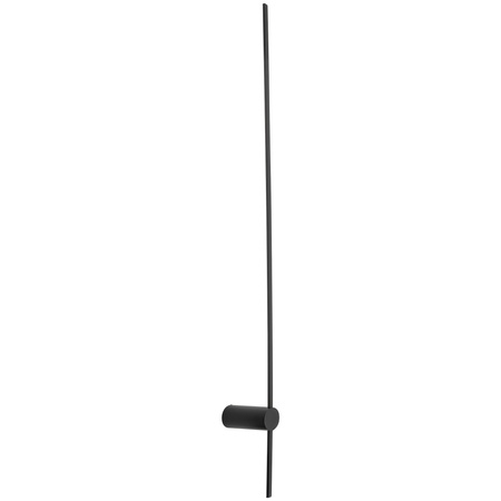 Kinkiet Ścienny Lampa Natynkowa LED 16W 570lm 4000K Neutralna Czarna Nowoczesna SABER LED L 10854 Nowodvorski