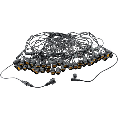 Girlanda Ogrodowa Zewnętrzna MALUS Łańcuch Świetlny 20m 40x E27 LUMILED