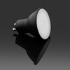 Żarówka LED GU10 Reflektor PAR16 3W = 25W 270lm 6500K Zimna 120° Czarna LUMILED