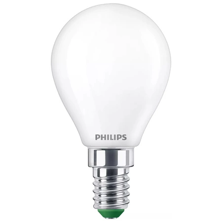 Żarówka LED E14 Kulka P45 2.3W = 40W 485lm 210lm/W 2700K Ciepła 300° KLASA A UltraEfficient Philips