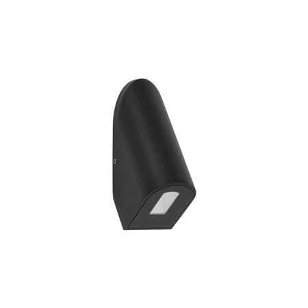 Lampa Ogrodowa Zewnętrzna Kinkiet Elewacyjny Oprawa Natynkowa LED 3W 130lm 3000K Ciepła Czarna Wodoodporna IP54 Nowoczesna CLINE 11377 Nowodvorski
