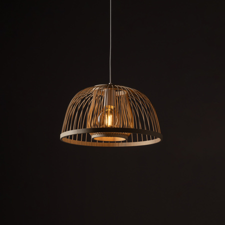 Lampa Sufitowa Wisząca E27 Biała KRABI 11158 Nowodvorski