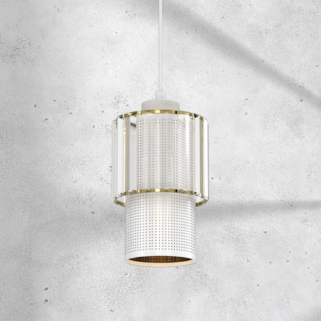 Lampa Wisząca Sufitowa BLANCO 1xE27 Milagro