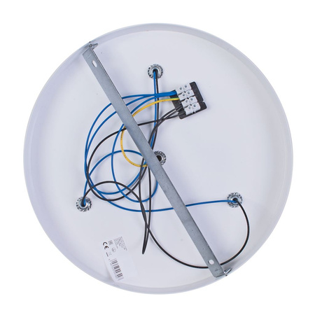 Lampa dziecięca sufitowa biała Żyrandol dla dzieci Serduszka CORAZON 3x E27 Metal i kryształki Milagro