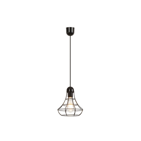 Lampa Wisząca Sufitowa Zwis E27 Czarny Industrialny Ramsey Rabalux