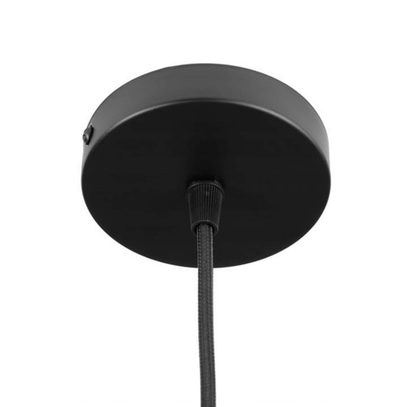 Lampa Wisząca Czarno-Zielona Ombre E27 Sufitowa Zwis Szklany Klosz Nowoczesna