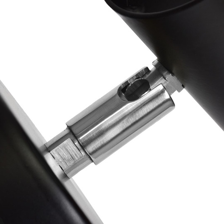 Lampa Ścienna Kinkiet DANI Czarna Chrom 1xGU10 Milagro