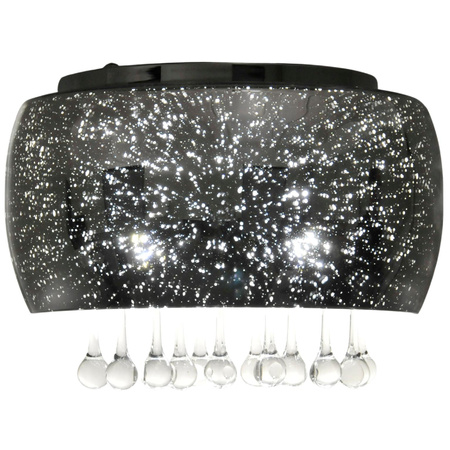 Lampa Ścienna Kinkiet oprawa JULIA szklana chrom kryształki 2x G9 GOLDLUX (Polux) 5901508317438