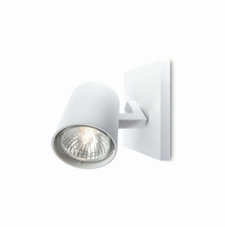 Lampa Kinkiet Ścienny Reflektor GU10 Biała Runner Philips