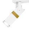 Lampa sufitowa 3x GU10 Spot Biały + Złoty VIDAR Milagro Styl nowoczesny