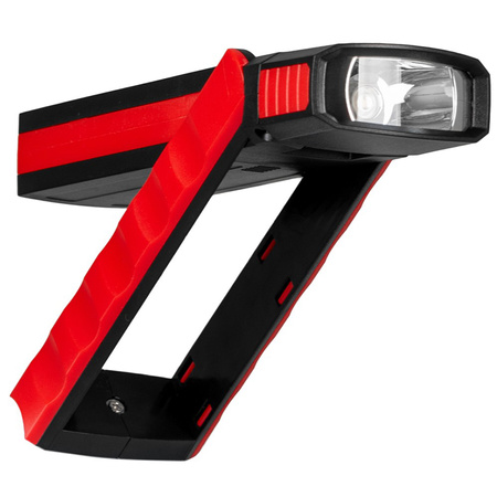 Latarka Na Baterie LED 4xAAA 120lm Warsztatowa Składana Robocza Magnes Hak VA0101 Vayox