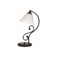 Lampa Stołowa Biurkowa Nocna E14 Czarny Klasyczny Dorothea 7772 Rabalux