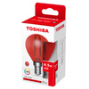 Żarówka LED E14 G45 4,5W Filament Czerwona TOSHIBA